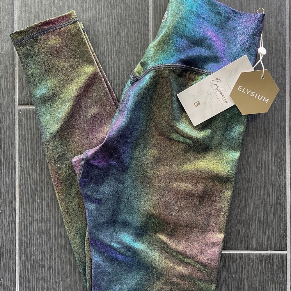 Holographic leggings never worn only tried on once